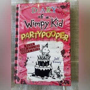 Diary of a Wimpy Kid PartyPooper Book - by Jeff Kinney